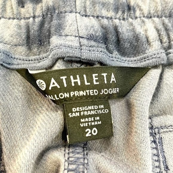 NWT Athleta Farallon Printed Jogger Plus Size 20 - Picture 6 of 8